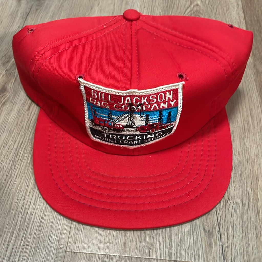Vintage Trucker Hat Red